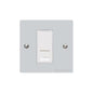 Elite Flat Plate Range Polished Chrome Switches & Sockets, T02 - 1 Gang RJ45 by Heritage Brass By M-Marcus