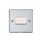 Elite Flat Plate Range Polished Chrome Switches & Sockets, T02 - 6A Triple Pole Fan Isolator Switch by Heritage Brass By M-Marcus