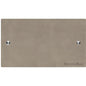 Elite Flat Plate Range Satin Nickel Switches & Sockets, T05 - Double Blank Plate by Heritage Brass By M-Marcus