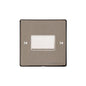 Elite Flat Plate Range Satin Nickel Switches & Sockets, T05 - 6A Triple Pole Fan Isolator Switch by Heritage Brass By M-Marcus