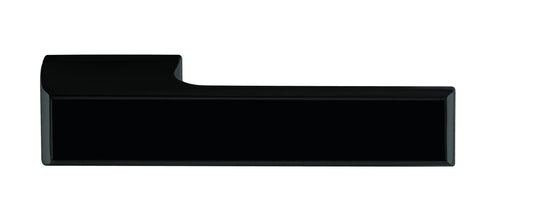 Tupai Rapido VersaLine Tobar Lever Door Handle on Long Rose - (Without Decorative Plate) - Pearl Black - Default