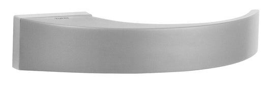 Tupai Rapido RetaLine Sabrosa Lever Door Handle on Long Rose - (Without Decorative Plate) - Satin Chrome - Default