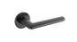 Tupai Rapido 5S Line Tavira Lever Door Handle on 5mm Slimline Round Rose - Pearl Black - Default