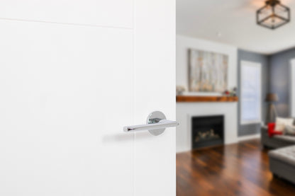 Tupai Rapido 5S Line Tavira Lever Door Handle on 5mm Slimline Round Rose - additional image