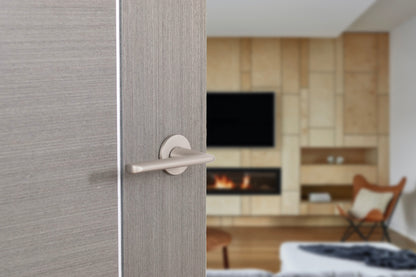 Tupai Rapido 5S Line Tavira Lever Door Handle on 5mm Slimline Round Rose - additional image