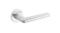 Tupai Rapido 5S Line Tavira Lever Door Handle on 5mm Slimline Round Rose - Satin Chrome - Default
