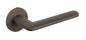 Tupai Rapido 5S Line Tavira Lever Door Handle on 5mm Slimline Round Rose - Titanium - Default