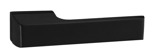 Tupai Rapido RetaLine Panela Lever Door Handle on Long Rose - Pearl Black - Default