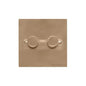 Elite Flat Plate Range Antique Brass Switches & Sockets, T91 - 2 Gang Dimmer 400 watts (Compatible with halogen/ incandescent bulbs) by Heritage Brass By M-Marcus