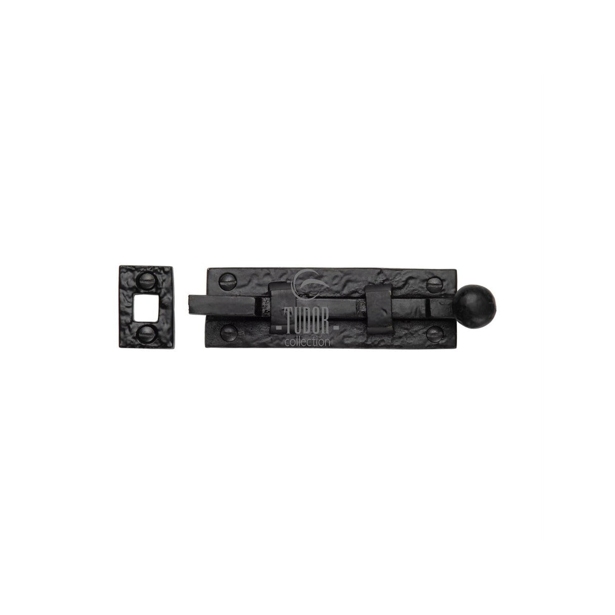 Tudor Door Bolt Necked Rustic by M Marcus - Heritage Brass