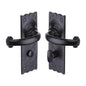 Tudor Colonial Door Handle on Plate by M Marcus - Heritage Brass