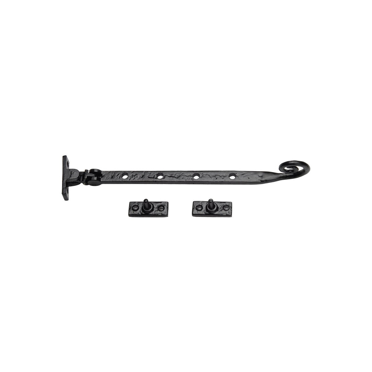 Casement Window Stay Monkey Tail Pattern by M Marcus - Heritage Brass