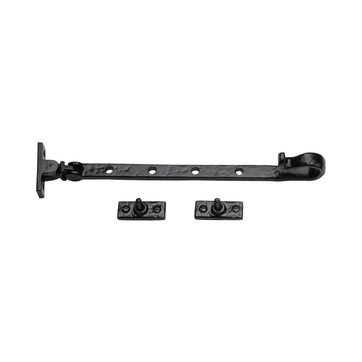Casement Window Stay Shepherd's Crook Pattern by M Marcus - Heritage Brass