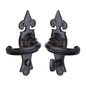 Tudor Wroxeter Door Handle on Plate by M Marcus - Heritage Brass