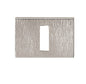 Tupai Rapido RetaLine/VersaLine Key Escutcheons on Long Rose - Pearl Nickel - Default