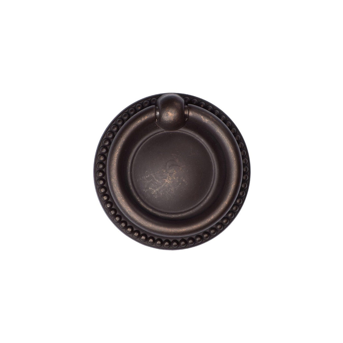 Classic Beaded Ring Pull by M Marcus - Heritage Brass