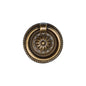 Floral Ring Pull by M Marcus - Heritage Brass