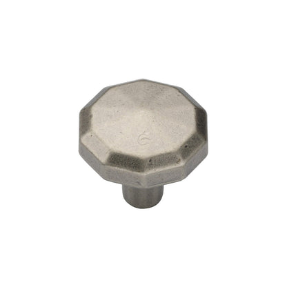 Octagonal Cabinet Knob by M Marcus - Heritage Brass