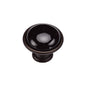 Black Domed Cabinet Knob by M Marcus - Heritage Brass