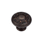 Vintage Round Knob by M Marcus - Heritage Brass