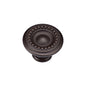 Beaded Round Knob by M Marcus - Heritage Brass