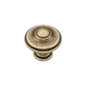 Round Domed Cabinet Knob by M Marcus - Heritage Brass