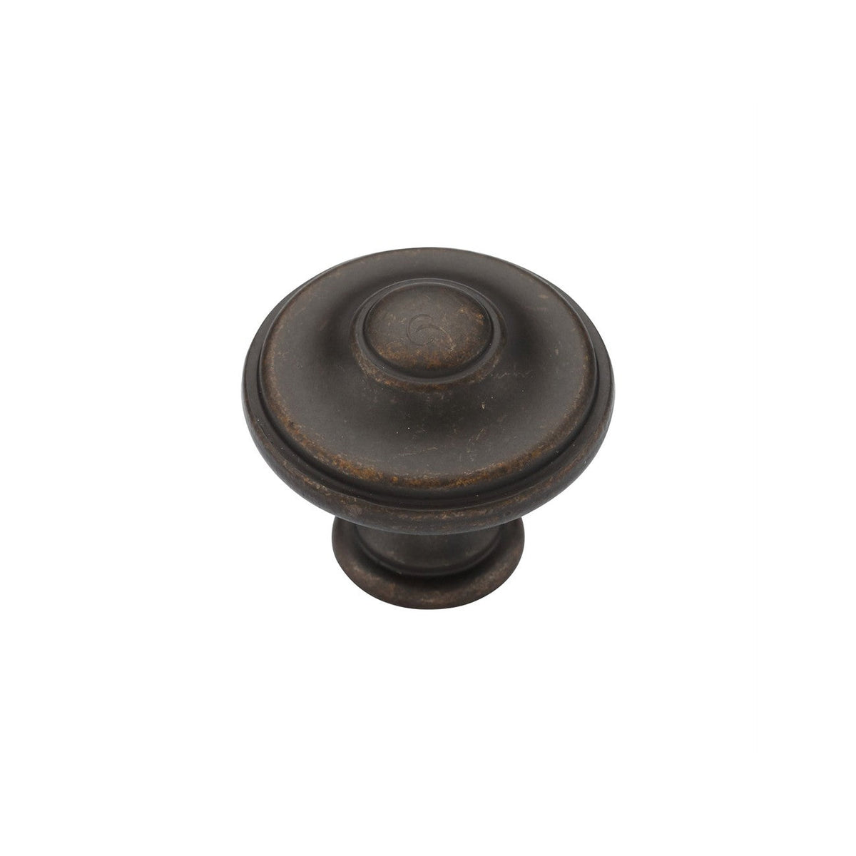 Round Domed Cabinet Knob by M Marcus - Heritage Brass