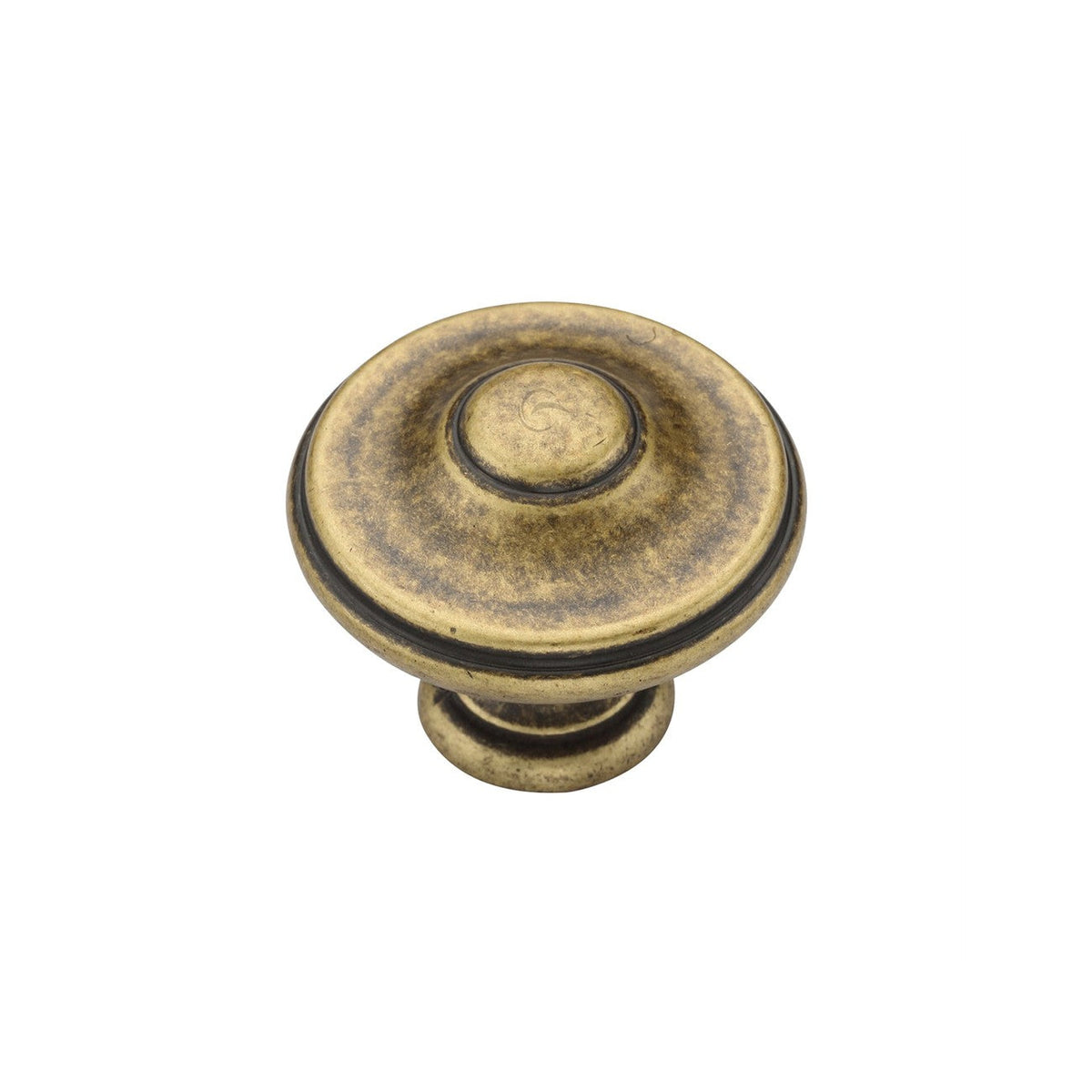 Round Domed Cabinet Knob by M Marcus - Heritage Brass