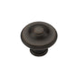 Round Domed Cabinet Knob by M Marcus - Heritage Brass