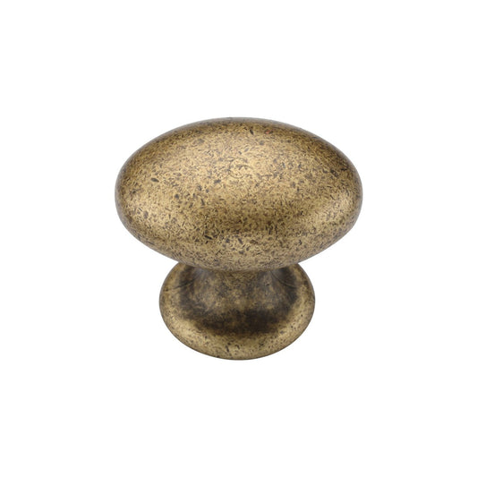 Classic Oval Knob by M Marcus - Heritage Brass
