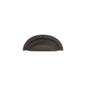 Drawer Cup Pull by M Marcus - Heritage Brass
