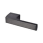 Vitra Door Handle on Square Rose by M Marcus - Heritage Brass