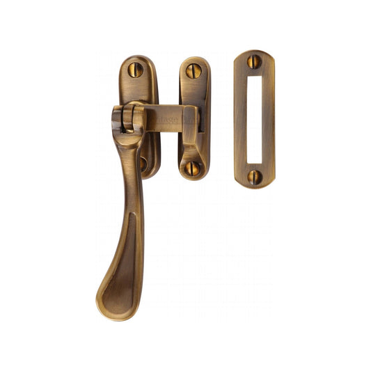 Casement Window Fastener Spoon Pattern by M Marcus - Heritage Brass
