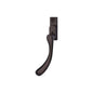 Lockable Left-Handed Espagnolette Handle Ball Design by M Marcus - Heritage Brass