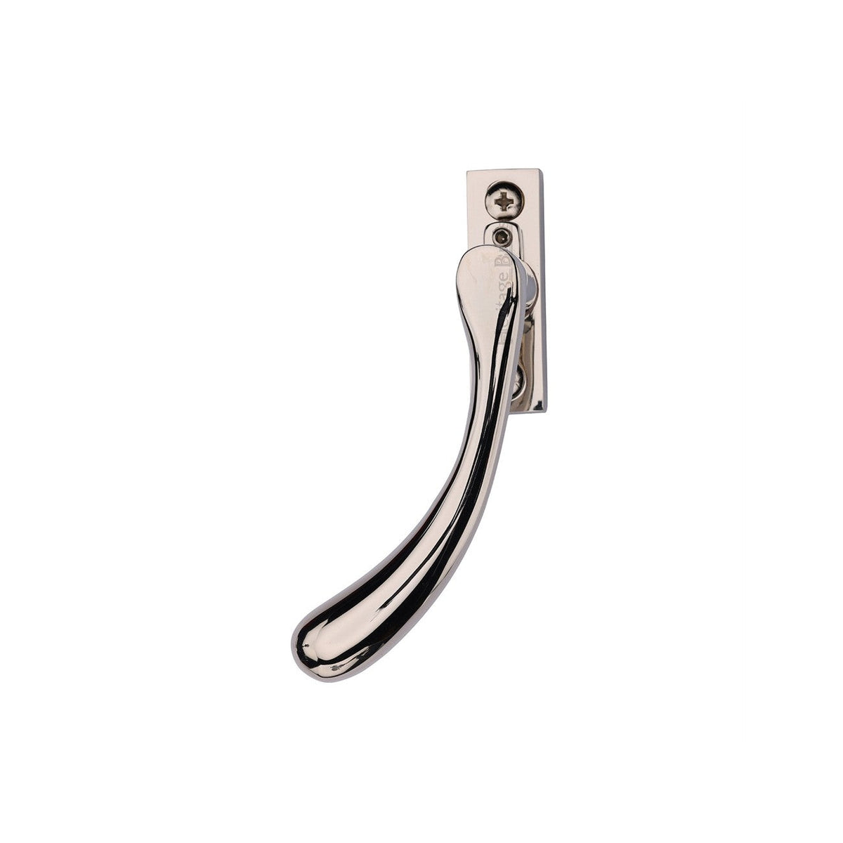 Lockable Left-Handed Espagnolette Handle Ball Design by M Marcus - Heritage Brass