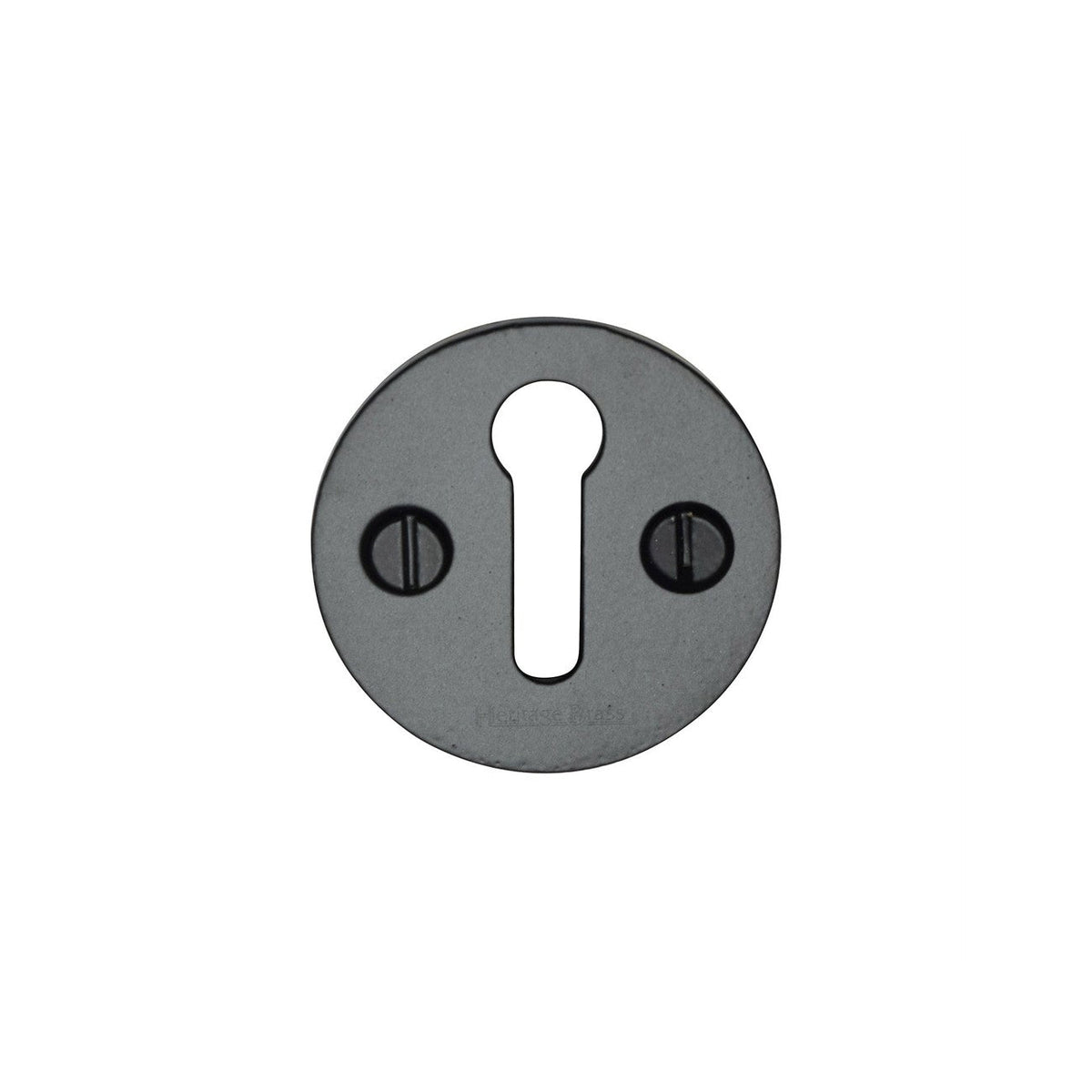 Standard Key Escutcheon Round - V1010 by M Marcus - Heritage Brass