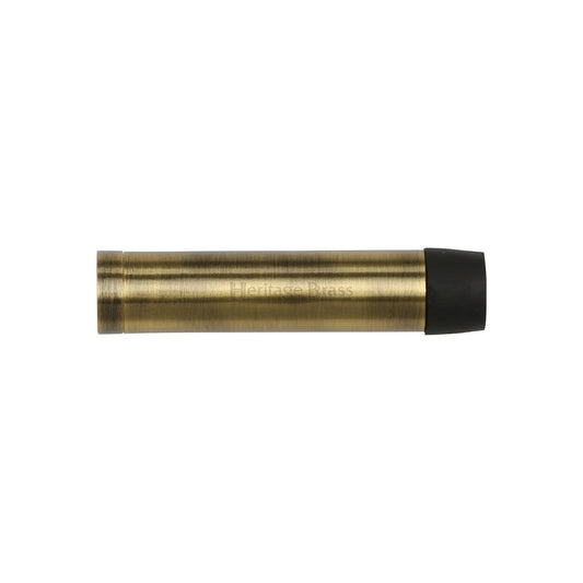 Cylindrical Door Stop Without Rose by M Marcus - Heritage Brass