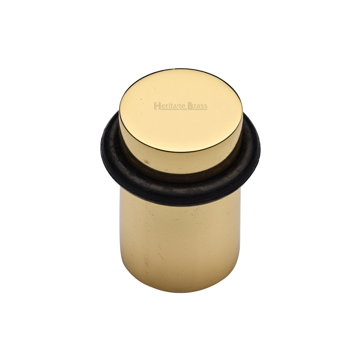 Heritage Brass Round Door Stop by M Marcus - Heritage Brass