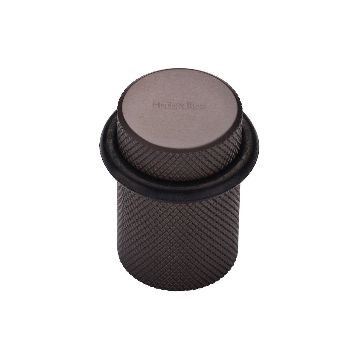 Heritage Brass Round Door Stop Knurled by M Marcus - Heritage Brass