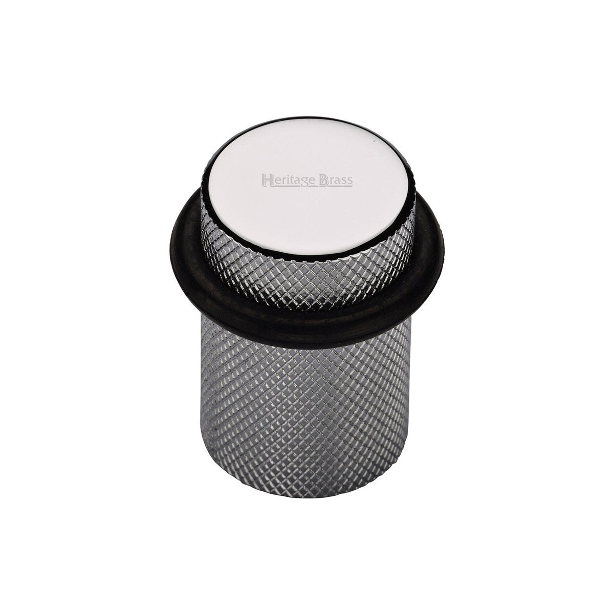 Heritage Brass Round Door Stop Knurled by M Marcus - Heritage Brass