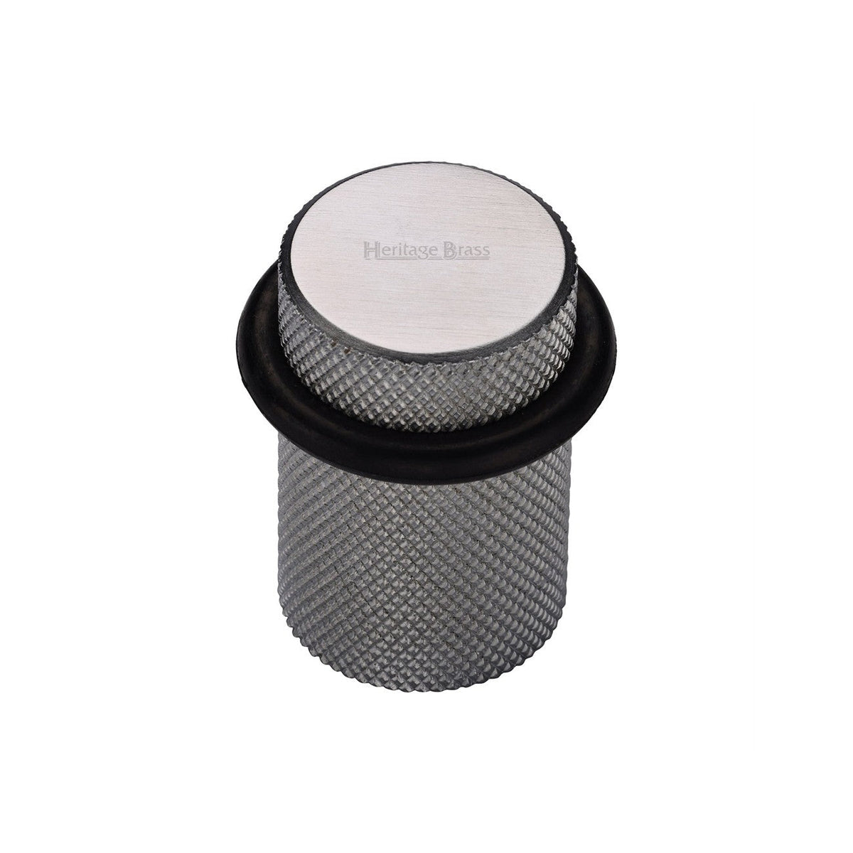 Heritage Brass Round Door Stop Knurled by M Marcus - Heritage Brass