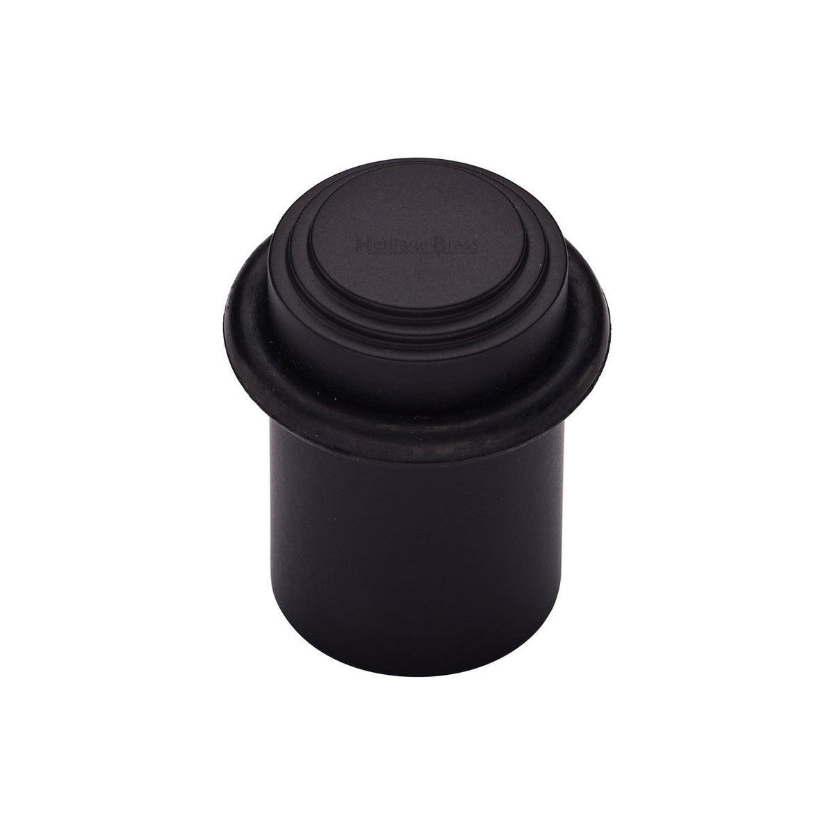 Heritage Brass Round Door Stop Stepped by M Marcus - Heritage Brass