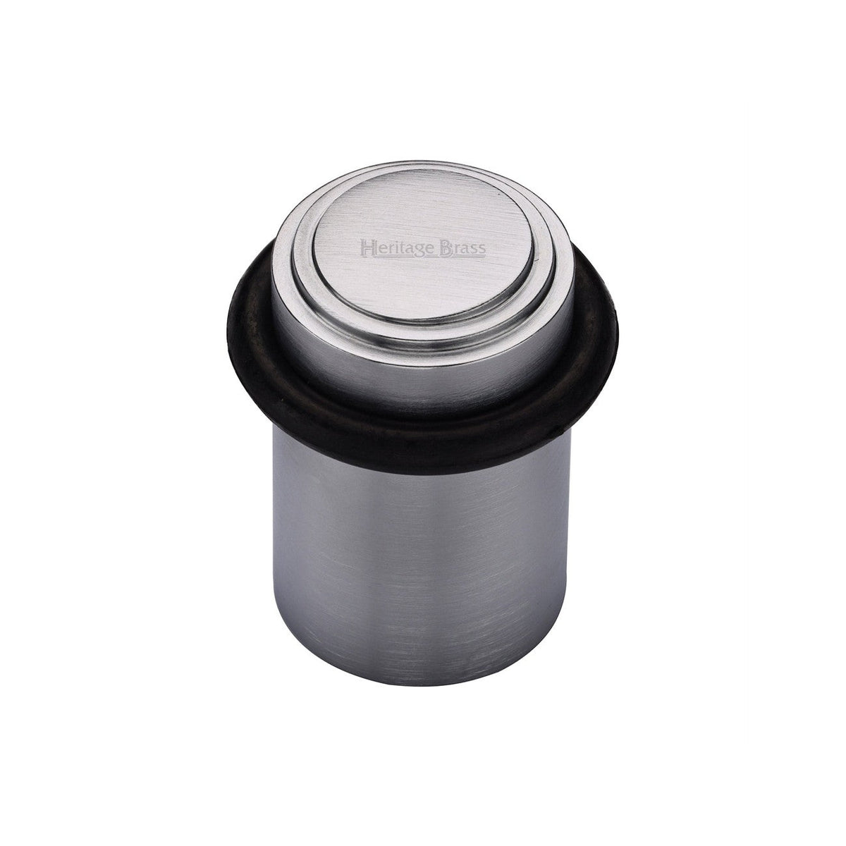 Heritage Brass Round Door Stop Stepped by M Marcus - Heritage Brass