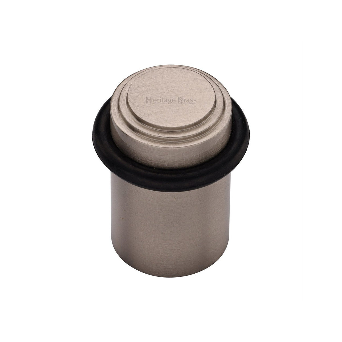 Heritage Brass Round Door Stop Stepped by M Marcus - Heritage Brass