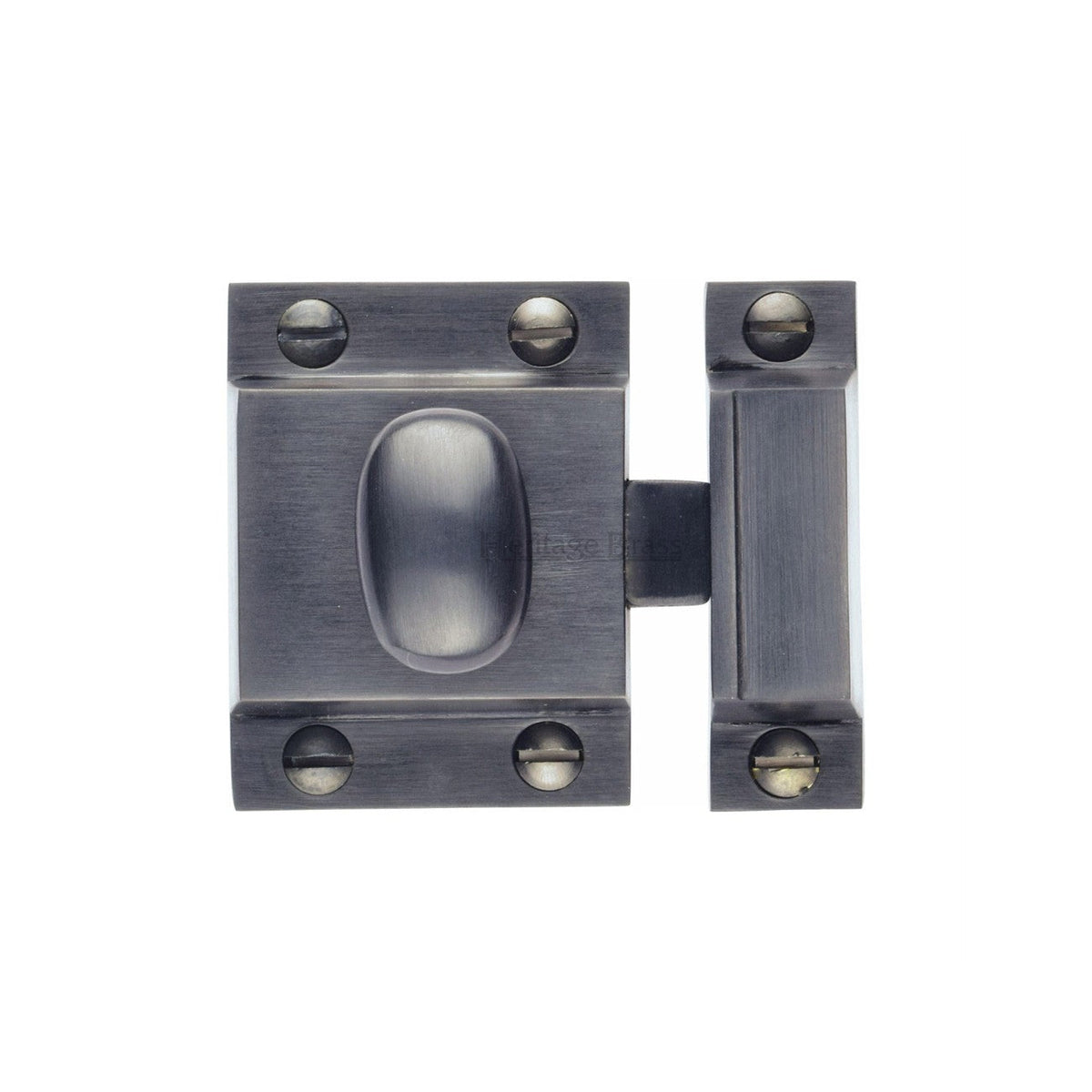 Oval Turn Cupboard Latch by M Marcus - Heritage Brass