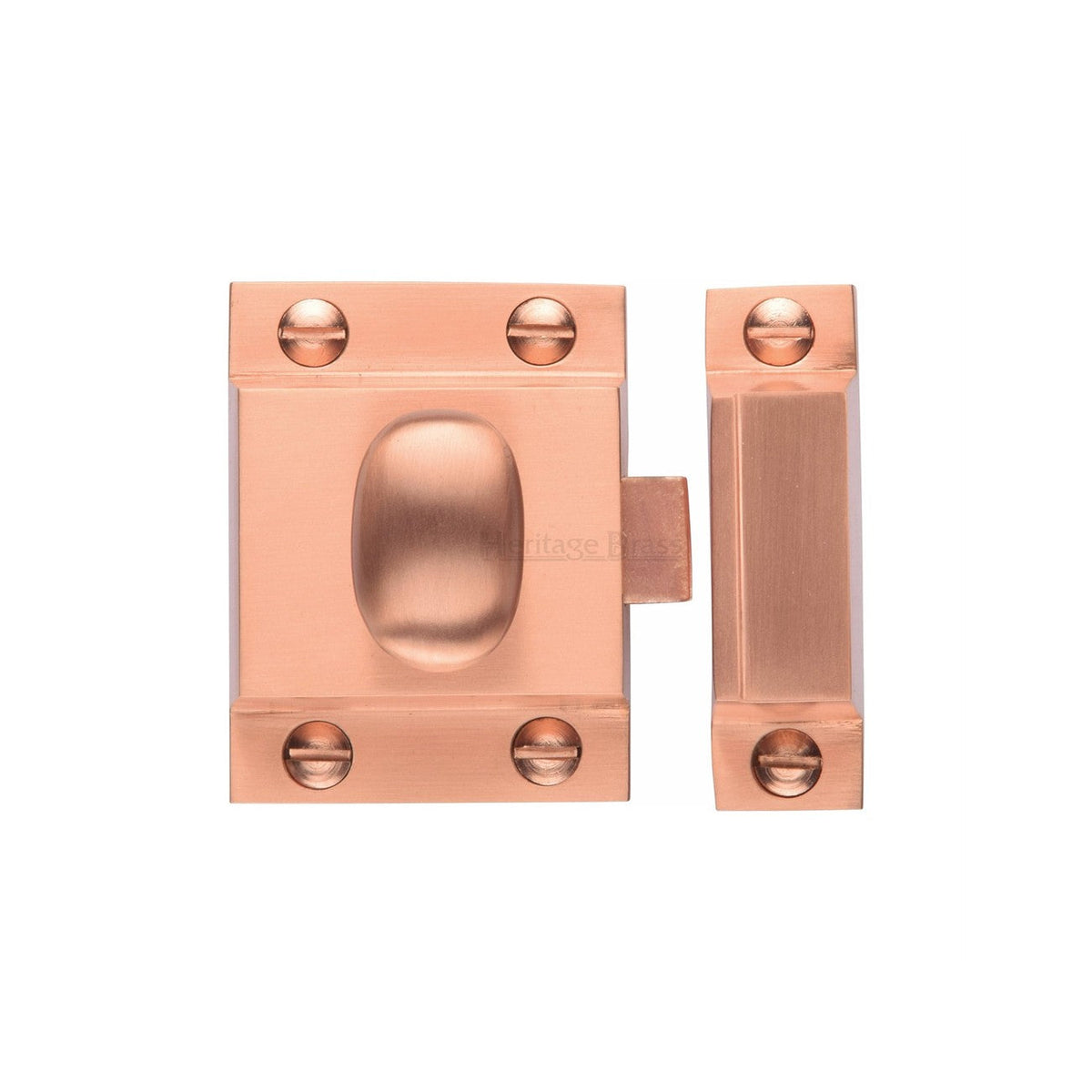 Oval Turn Cupboard Latch by M Marcus - Heritage Brass