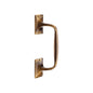 Door Pull Handle Offset by M Marcus - Heritage Brass