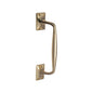 Door Pull Handle Offset by M Marcus - Heritage Brass