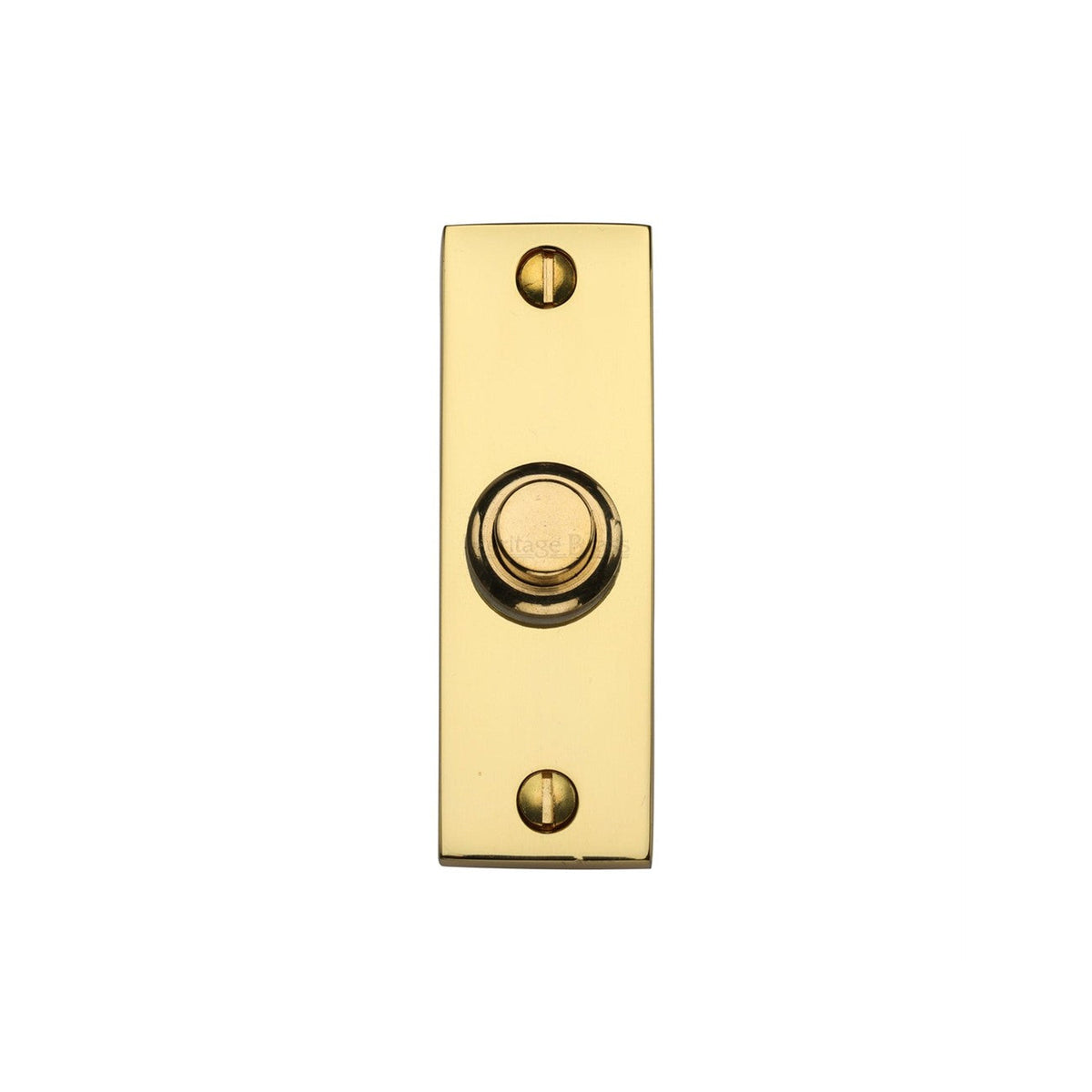 Rectangular Bell Push by M Marcus - Heritage Brass