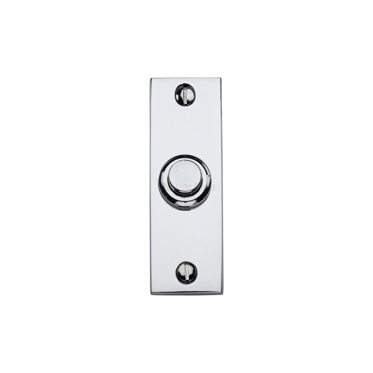 Rectangular Bell Push by M Marcus - Heritage Brass